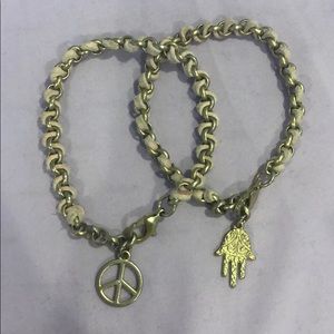 Leather wrap bracelets